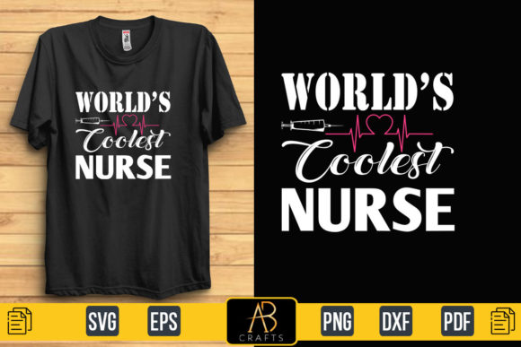 About World’s Coolest Nurse Quote Design