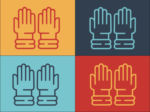 Care Medical Gloves Graphics and Logos