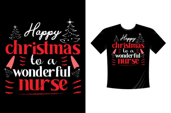 Happy Christmas to a Wonderful Nurse Graphics