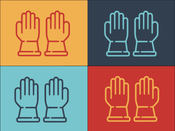Latex Medical Gloves Graphics & Logos