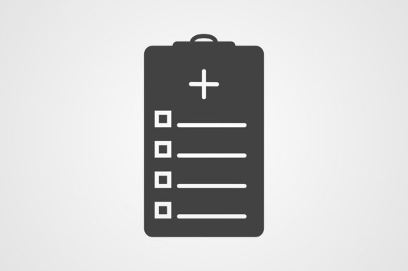 Medical Chart Glyph Icon: Graphics and Icons for Real Projects
