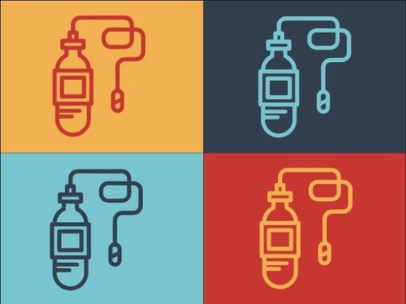 Medical Endoscope: Graphics and Logos for Modern Branding