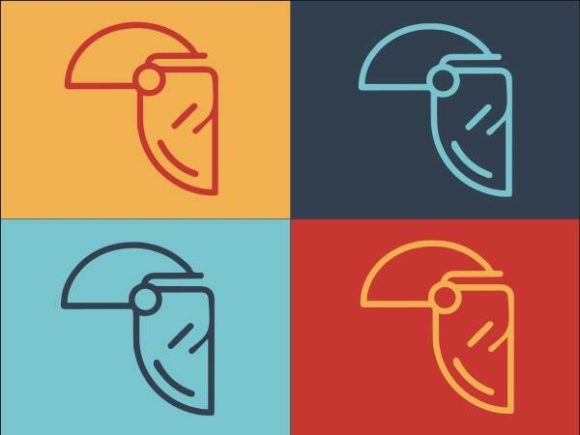 Medical Face Shield Graphics and Logos
