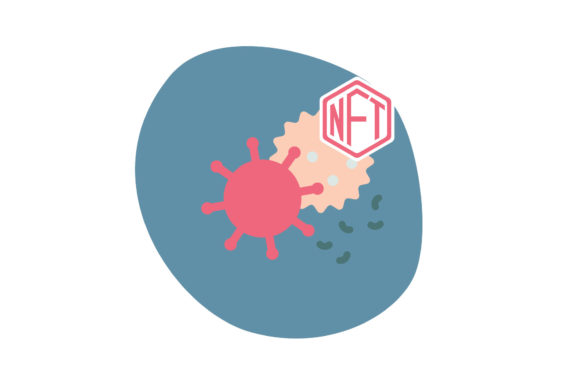 Medical NFT Infections Icon Graphics
