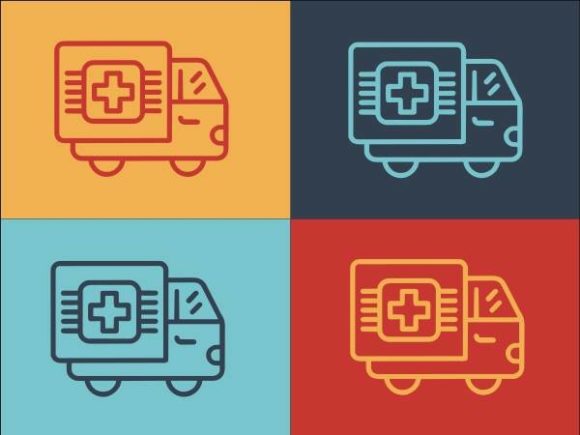 Medical Truck Graphics and Logos