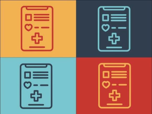 Smartphone Medical Care Graphics and Logos